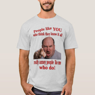 Saiba-o todo o t-shirt cómico