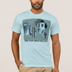 Saiba seu t-shirt das ferramentas da abducção