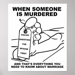 Saiba sobre o poster engraçado do casamento