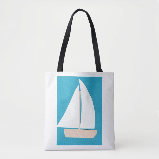 Sailboat Tote Bag (Frente)