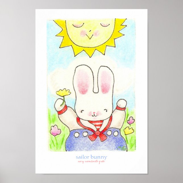 Sailor Bunny poster (Frente)