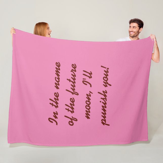 Sailor chibi lua gigante cobertor de velo (In Situ)