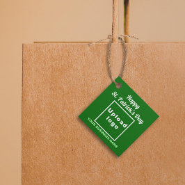 Saint Patrick Saudação à Etiqueta de Favor Verde