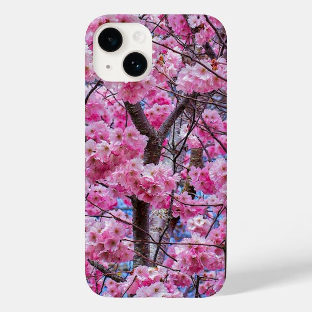 Sakura Bloom Elegance iPhone 14 Caso (Verso)