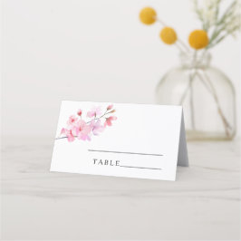 Sakura - cartões de lugar de casamento