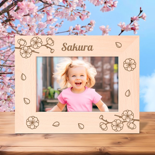 Sakura Cherry Blossoms Nome personalizado 7x5 (Criador carregado)