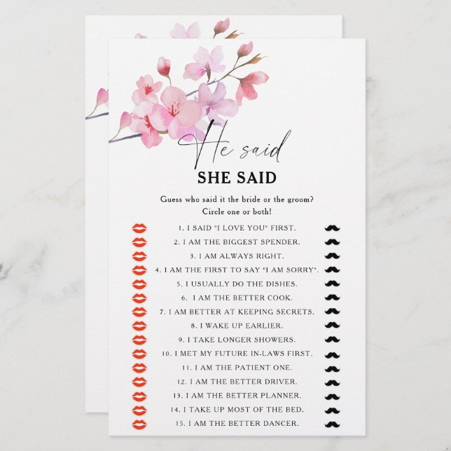 Sakura disse que ela disse jogo de chá de panela (Frente/Verso)