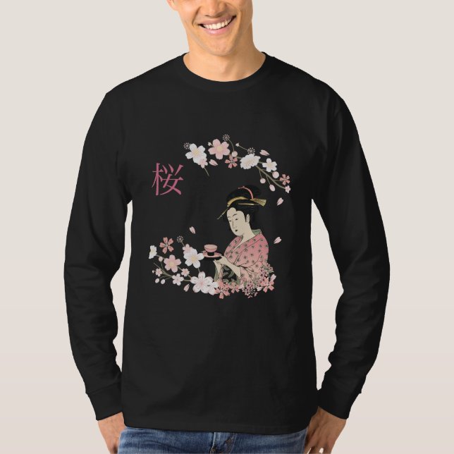 Sakura Geisha T-Shirt (Frente)