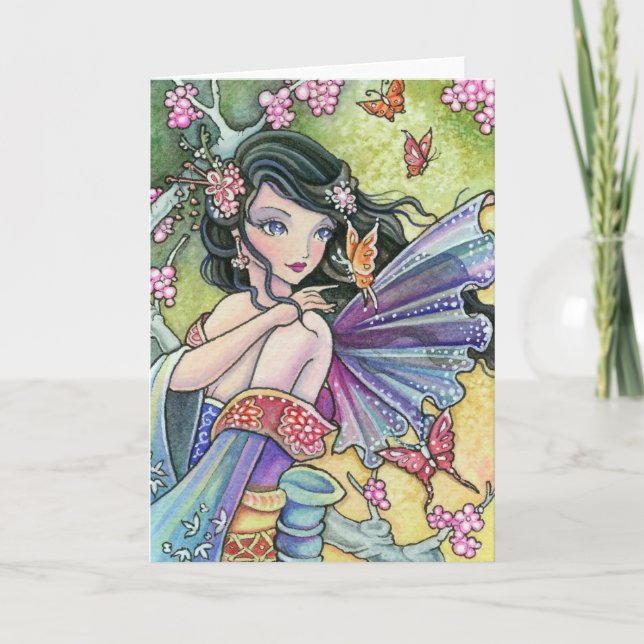 Sakura Night - Cartão de vazio (Frente)