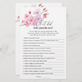 Sakura - O que o noivo disse jogo de noiva?