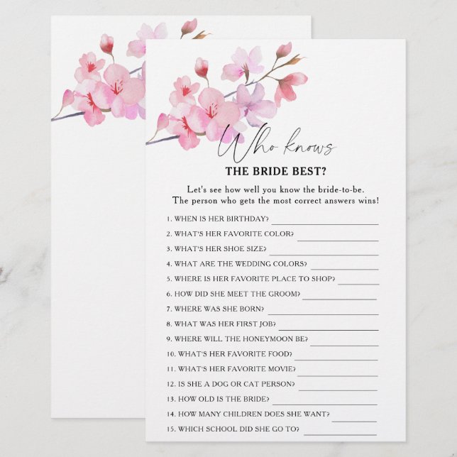 Sakura - Quem conhece a melhor noiva (Frente/Verso)