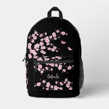Sakura Rosa Monograma Preta