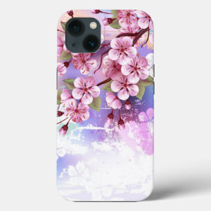 Sakura rosa no fundo da pintura