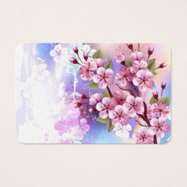 Sakura rosa no fundo da pintura