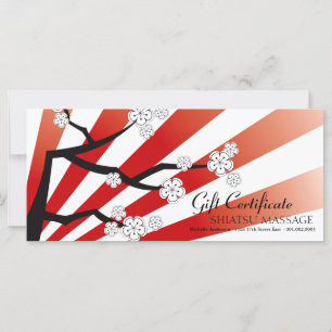 Sakura Sunrise Cherry Blossoms Certificado