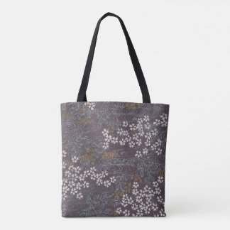 Sakuragawa Japonês Bolsa Tote | Flor de Cerejeira