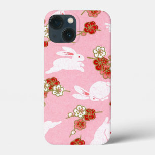 Sakuras e Coelhos Rosa Japoneses
