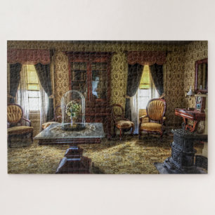 sala de estar vitoriana quebra-cabeça
