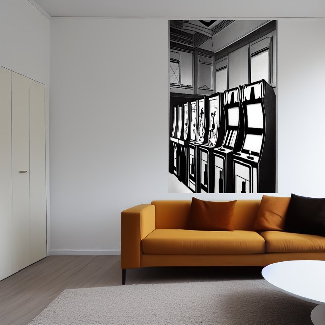 Sala de festas | AI Art Poster (Criador carregado)