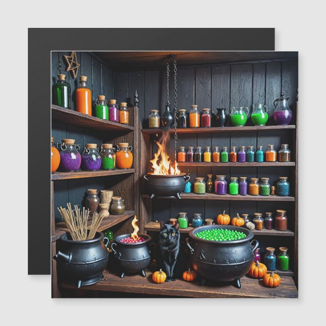 Sala de Poção de Bruxas - Haven de um Alquimista M (Frente/Verso)