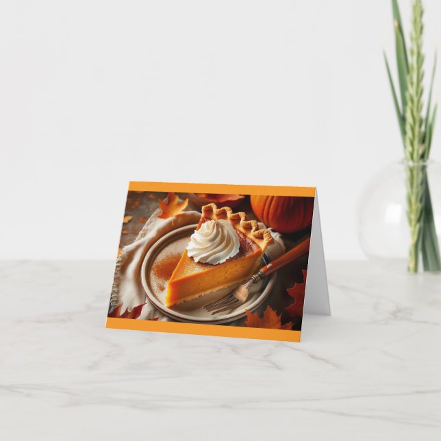 Sala Para O Cartão De Férias De Ação De Graças (Frente)