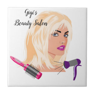 Salão de Bela Azulejo Cerâmica