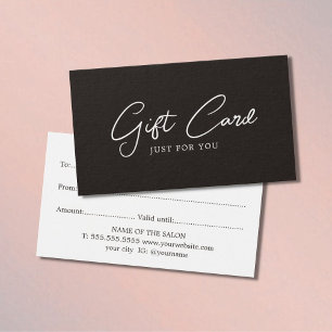 Salão de Bela Branca Negra Minimalista