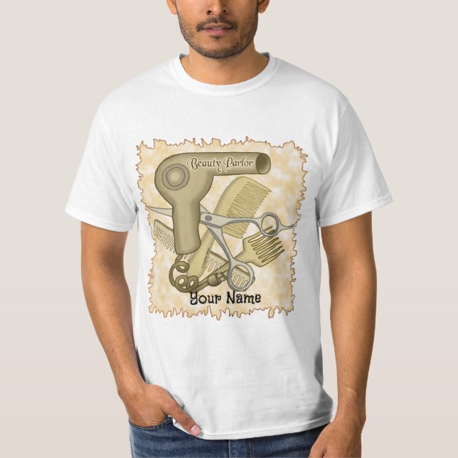 Salão de Beleza  Esteticista  t-shirt (Frente)