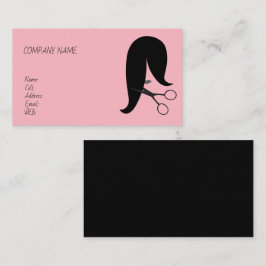 Salão de CARTÃO DE VISITA de MODELO básico