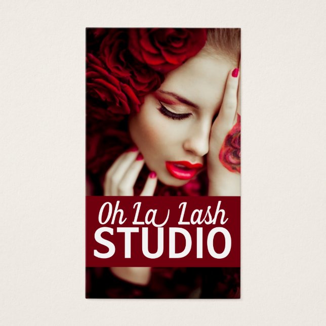 Salão de Extensões Lash Modernas (Frente)