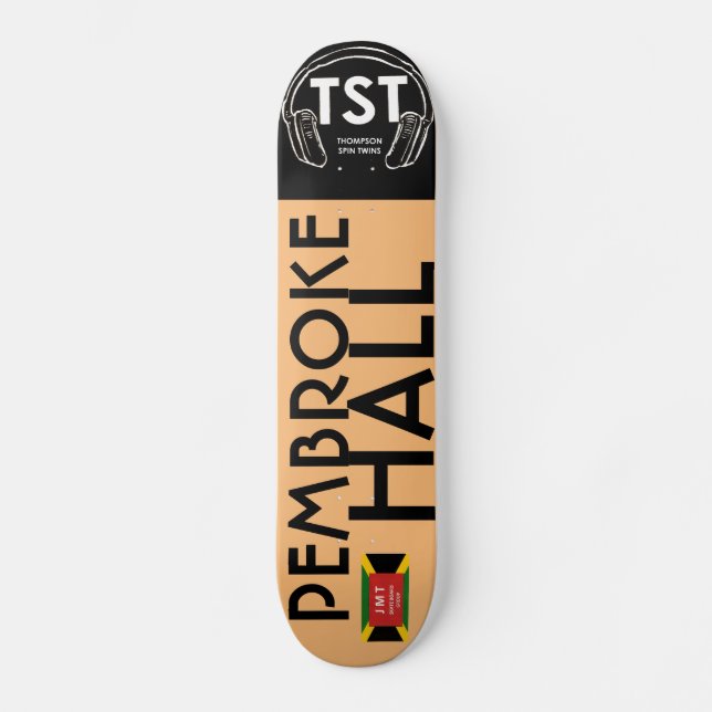 SALÃO DE PEMBROKE Skateboard (Frente)