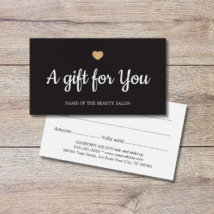 Salão Dourado negro elegante de coração negro