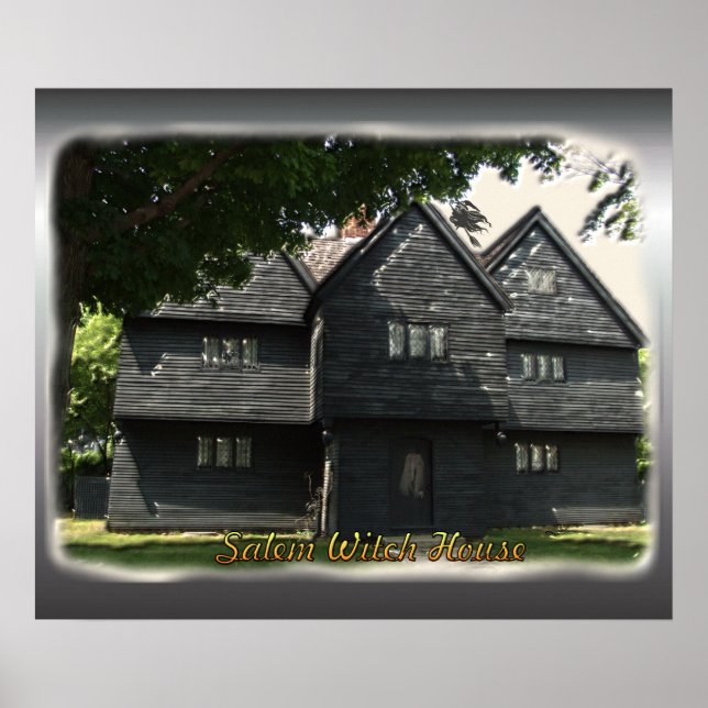 Salem Witch House Poster (Frente)