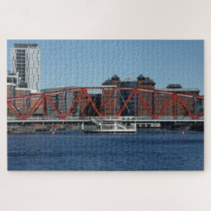 Salford quays docas de Manchester. Quebra-cabeça