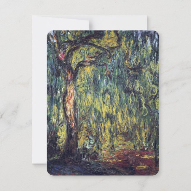 Salgueiro Chorão de Claude Monet, Arte Fina Antiga (Frente)