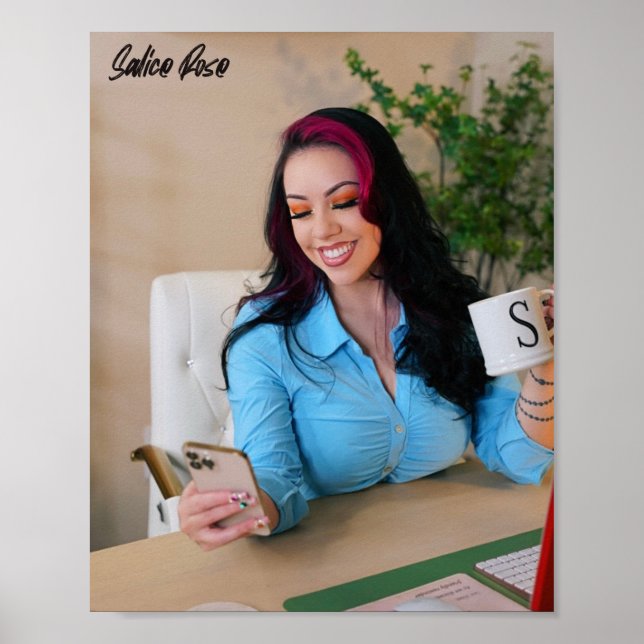 Salice Rosa Poster (Frente)