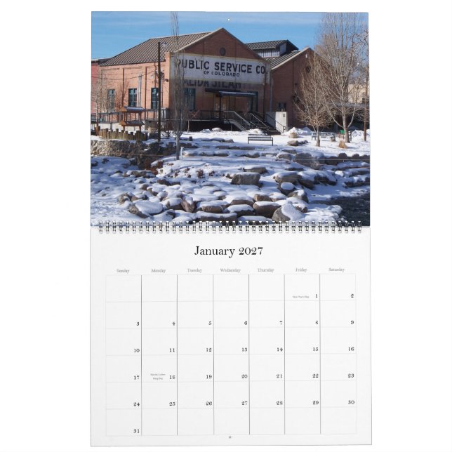 Salida Colorado, Calendário 2015 (Jan 2027)
