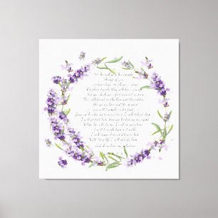 Salm 91: 11-16 tela de impressão