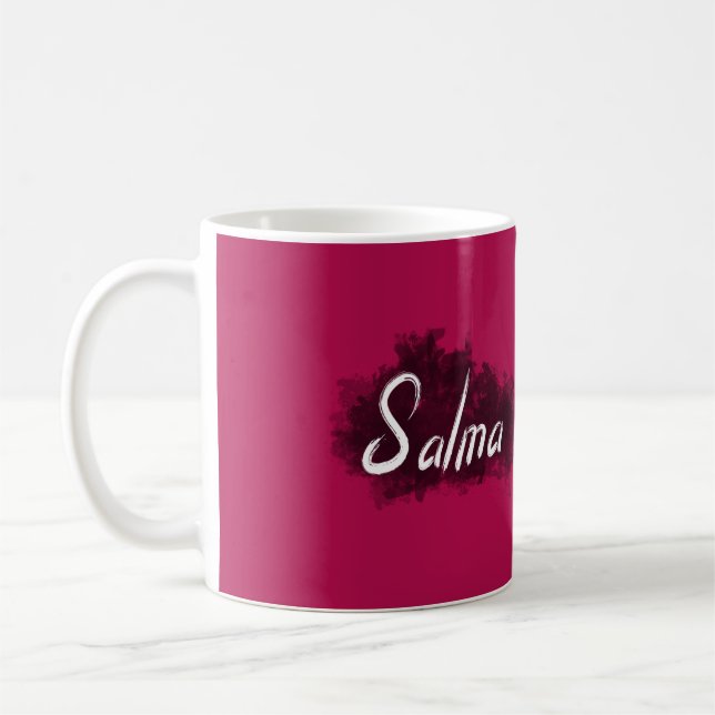 Salma - seu nome na caneca - o melhor kuandika do (Esquerda)