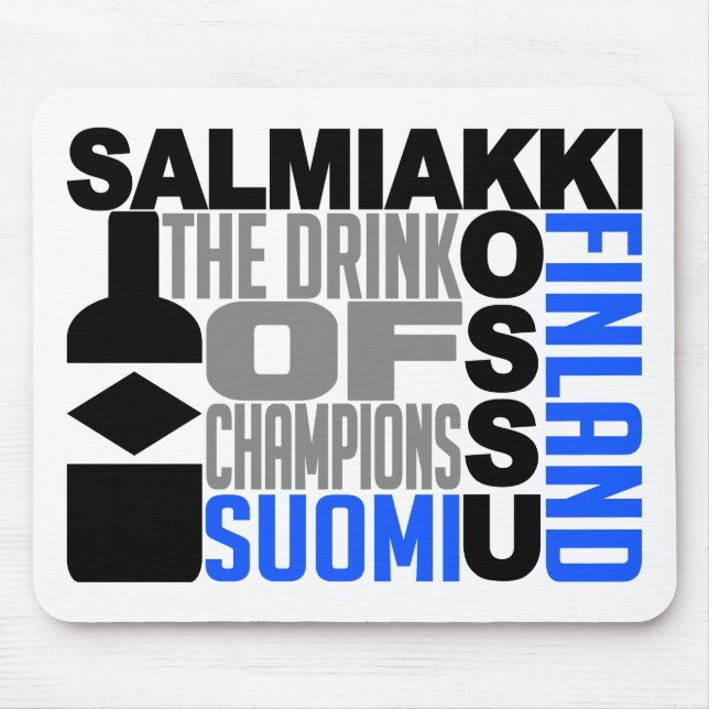 Salmiakki Kossu mousepad (Frente)