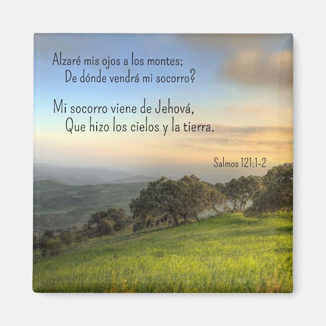Salmo 121:1-2 * Iman * Alzare mis ojos (Frente)