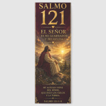 Salmo 121 Marcador | Minha ajuda vem de Deus