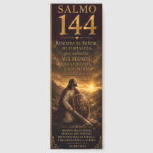 Salmo 144 Marcador | Deus é minha fortaleza