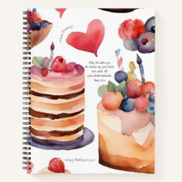 Salmo 20:4 | Birthday Dessert | Cor múltipla