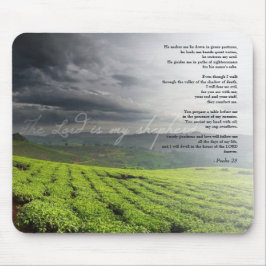 Salmo 23 & videiras Mousepads