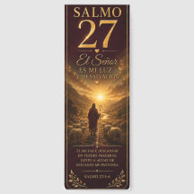 Salmo 27 Marcador | Versículo da Bíblia Cristã Esp