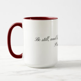 Salmo 46:10, Caneca de Presente