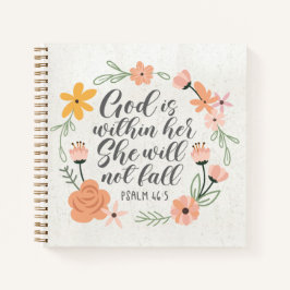 Salmo 46:5 Deus está dentro dela. Ela não vai cair