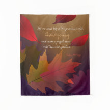 'Salmos 95:2' Tapeçaria