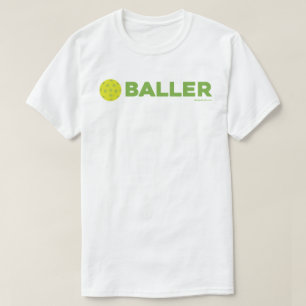 (Salmoura) camisa engraçada de Baller Pickleball